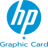 HP with VGA Card logo HP with VGA Card logo